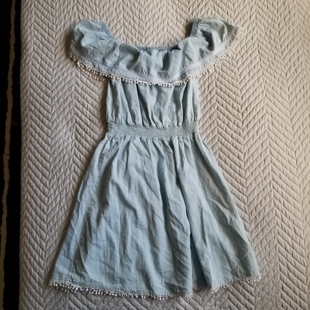 Cotton On Small Retro Shoulder Dress A Jean Frilly